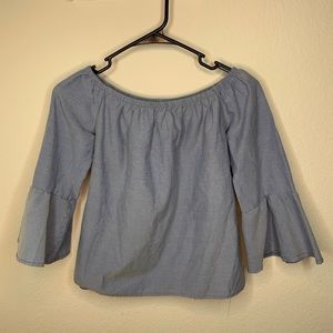 Off The Shoulder Fitted Top